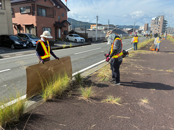 20250929-中島町除草作業