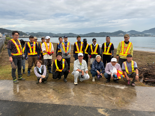 20251109-尾末海岸流木撤去_集合写真